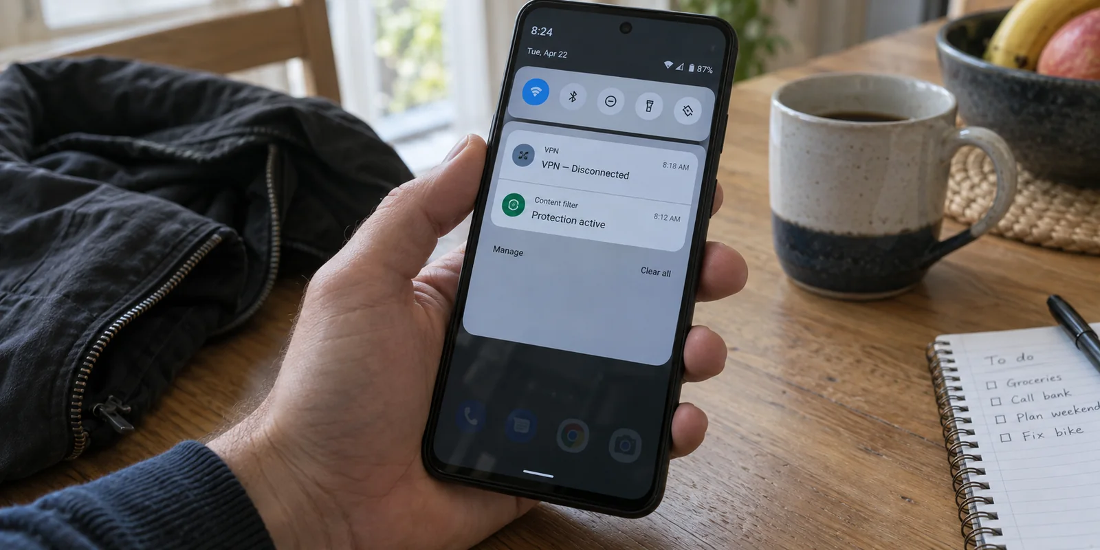 Android VPN Disconnects in the Background? Another App May Be Replacing It