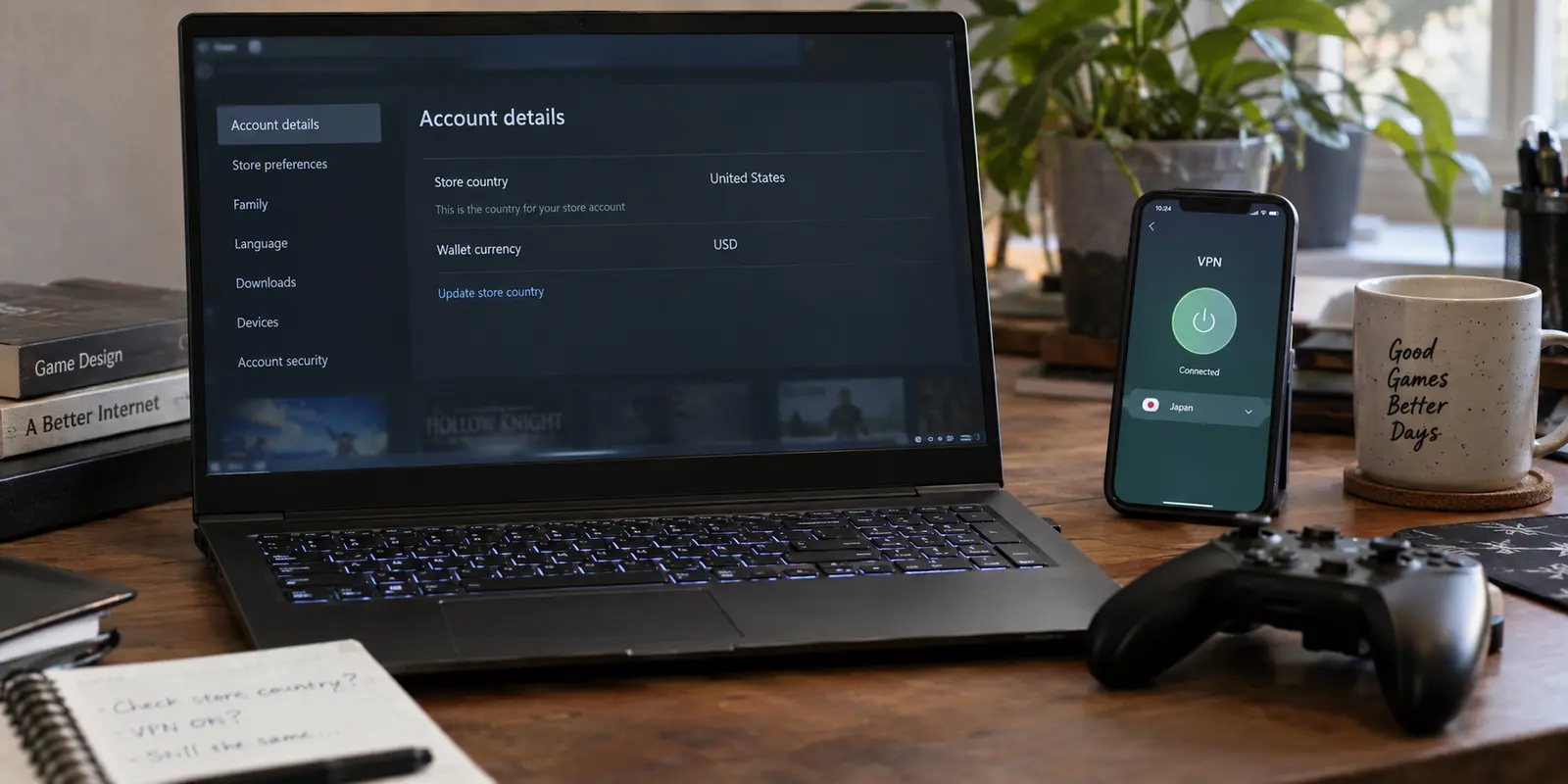 Can You Change Steam Store Country With a VPN? Use Steam’s Checkout, Not a VPN Server