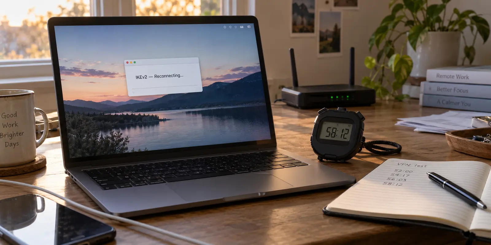 IKEv2 Keeps Disconnecting? Time the Drop Before You Change the Server