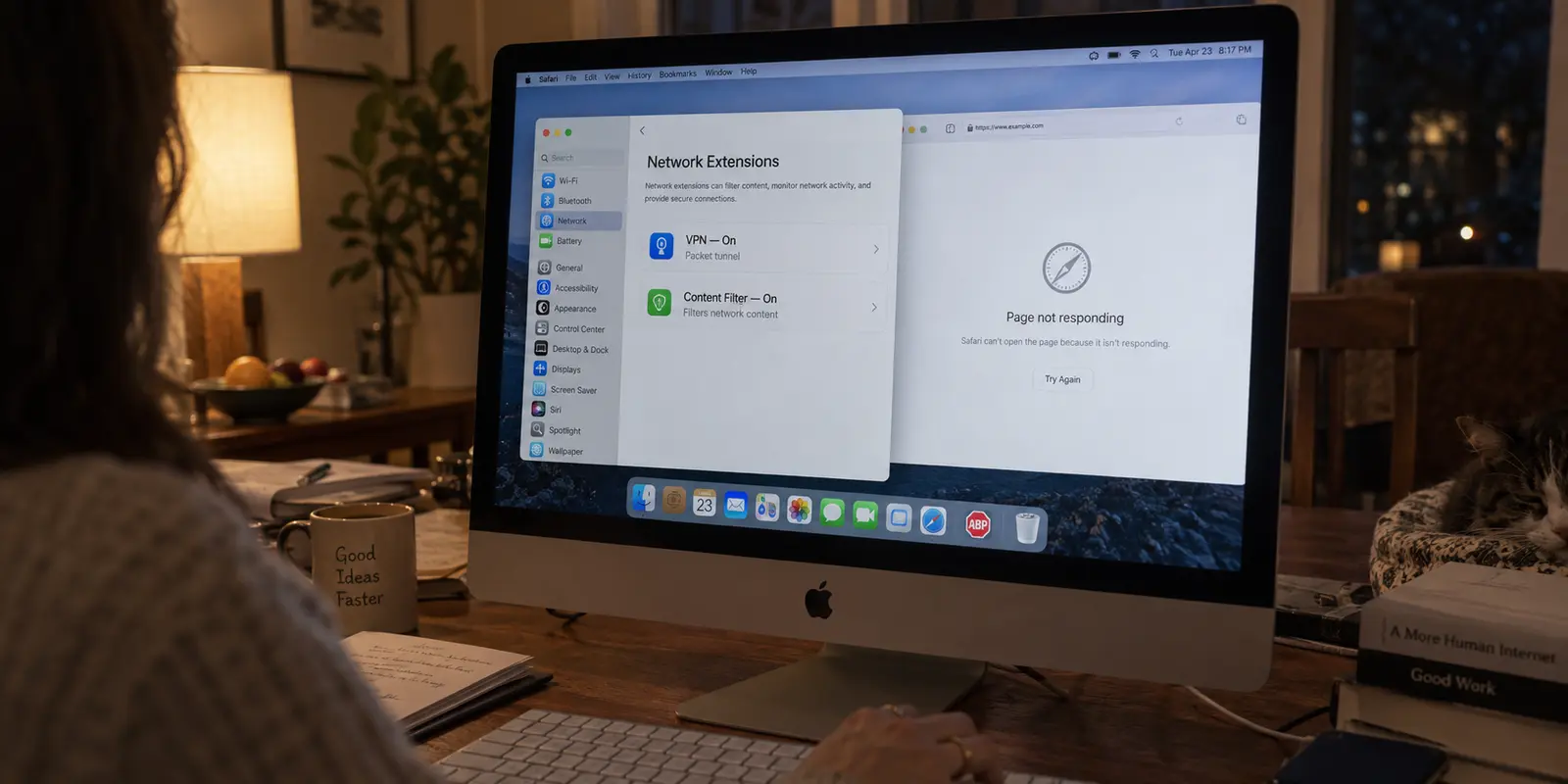 Mac Network Extension Conflict: Find the Overlap Before You Delete Anything