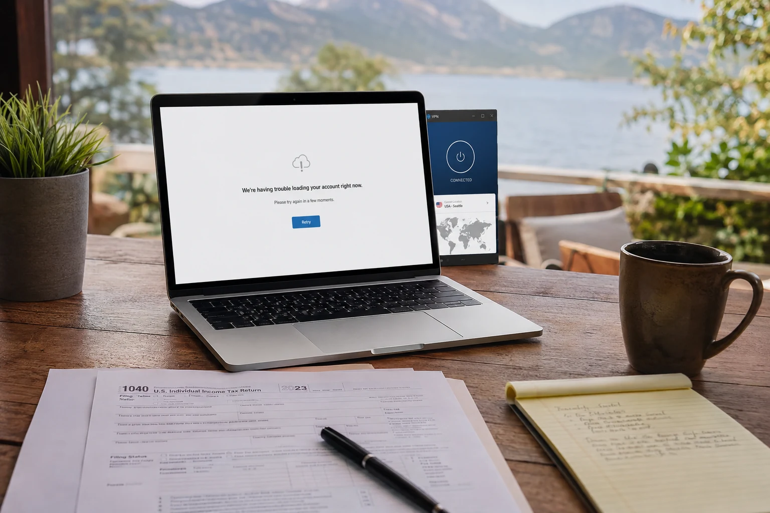 When a Tax Site Says Turn Off Your VPN, Change the Network First