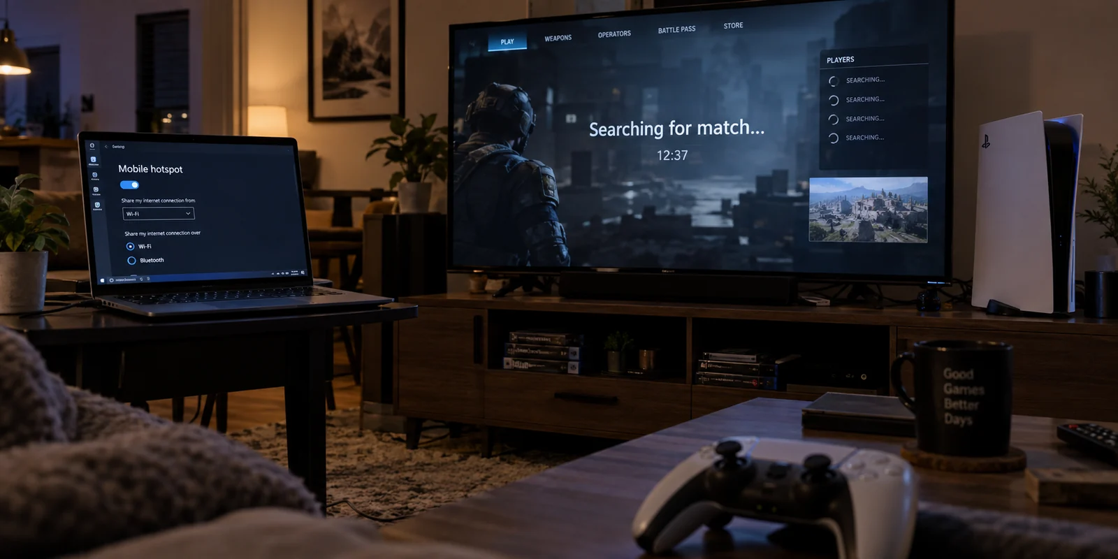 PS5 Can’t Find Matches on a PC Hotspot? Check the NAT Type Before You Blame the Game