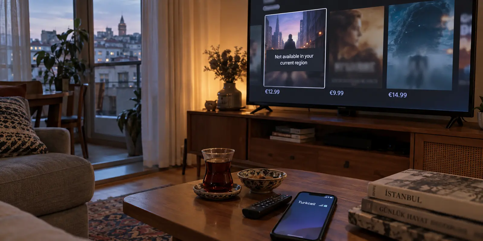 Streaming App Shows the Wrong Country in Turkey? Change Only the Connection