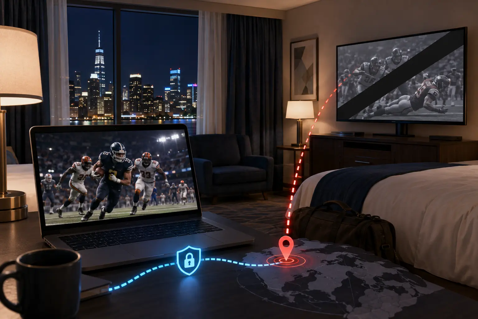 NFL Sunday Ticket Blackout? Check the Broadcast Market Before Your VPN