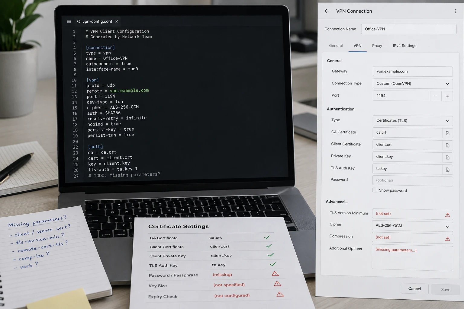 VPN Configuration File Not Connecting? Diagnose the Failure Before You Edit the File