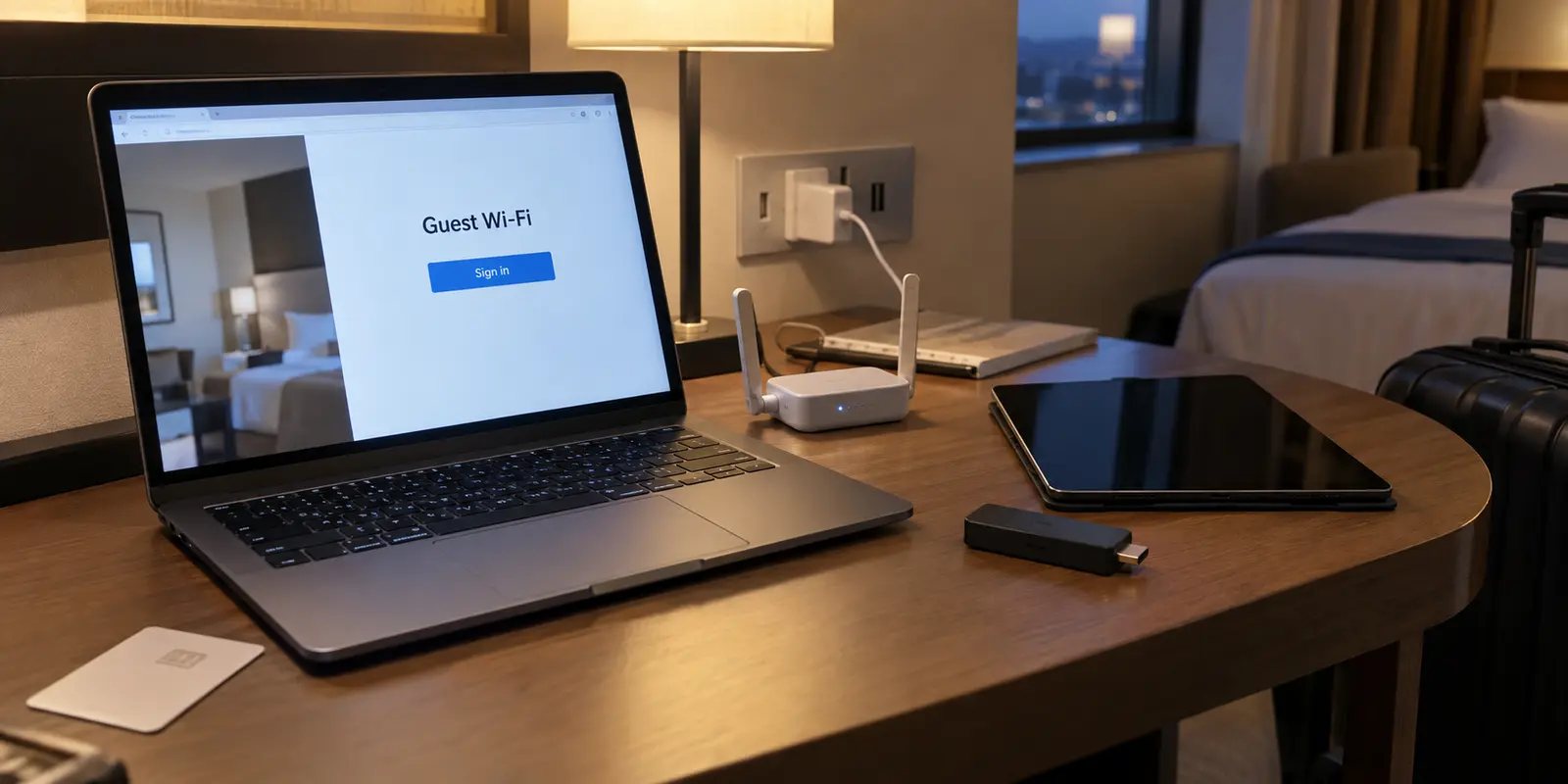Travel Router Captive Portal Setup: Use Hotspot/WISP Mode for One Hotel Login Across Your Devices