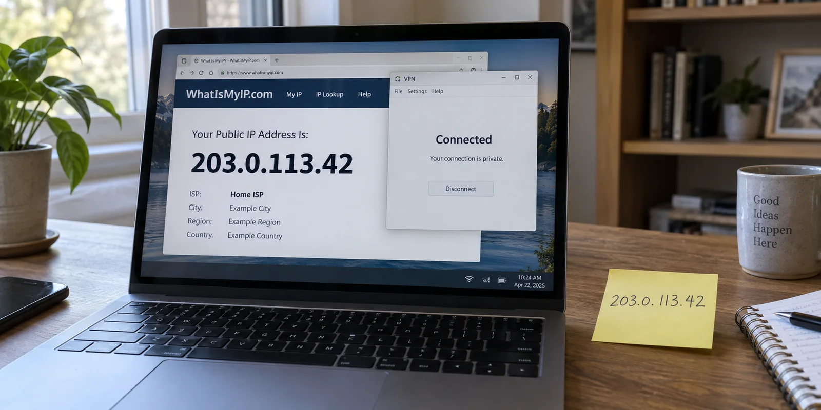 VPN Connected but IP Address Didn’t Change? Compare It to Your Pre-VPN Public IP