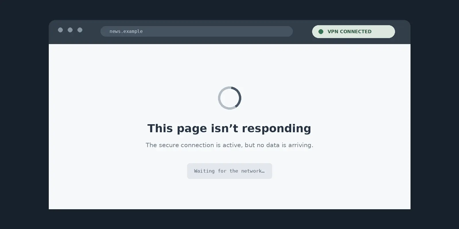 VPN Connected but No Internet? Diagnose It Before You Reset Anything