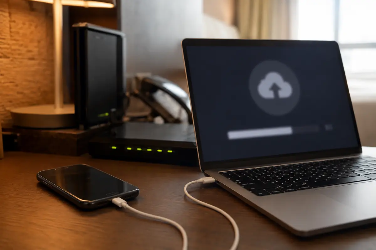 Editorial view of the related device, route, and problem state