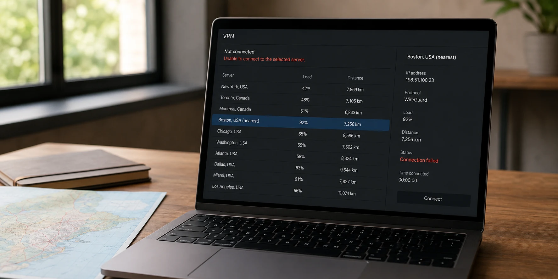 Nearest VPN Server Unusable? It Only Optimizes Half the Route
