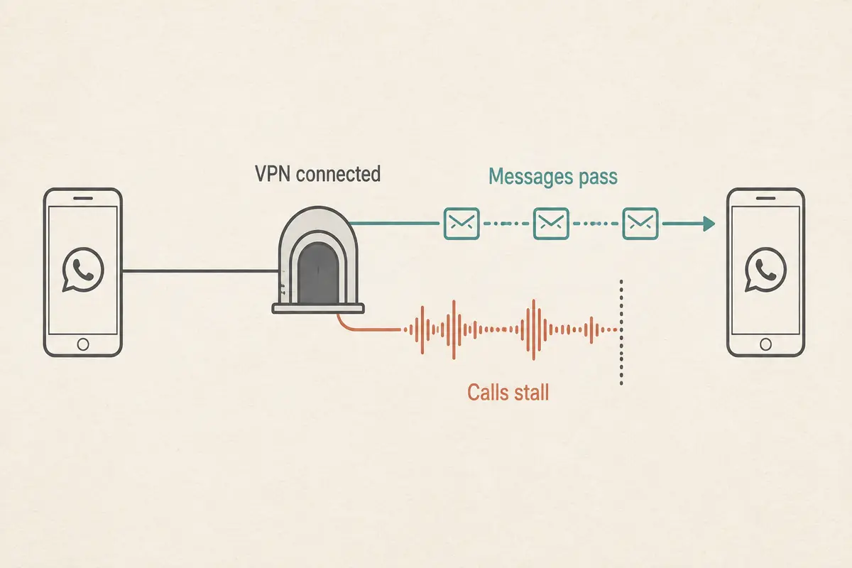 WhatsApp Calls Not Working in Dubai With a VPN? Stop Server-Hopping—Test an Approved Call App