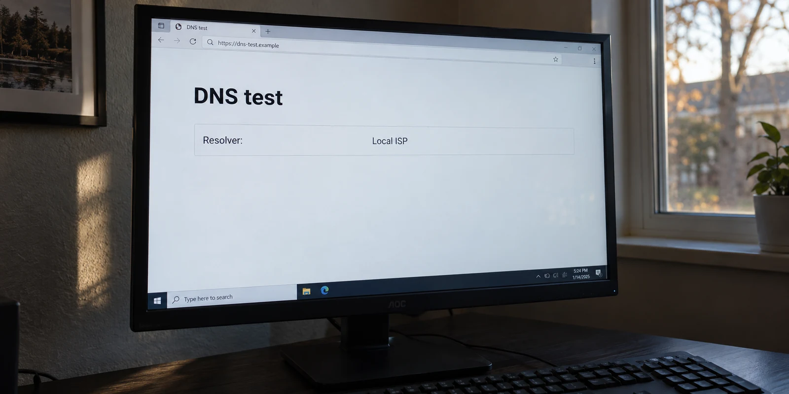 Why Your VPN DNS Leak Test Shows Local DNS on Windows